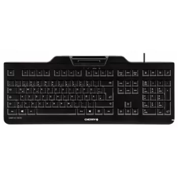 CHERRY KC 1000 SC tastiera universale USB AZERTY belga nero
