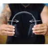 Skullcandy Crusher 540 Active S6EVW-T992 cuffie over-ear, wireless e cablate, Bluetooth, Sensory Bass, batteria da 40 h, pieghevoli, Black Coal