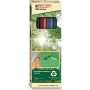 EDDING EcoLine 25 - nero - blu - verde - rosso - punta tonda - multicolore - plastica - 1 mm - confezione multipla