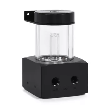 Serbatoio Aquatuning GmbH 1022162 acetale acrilico nero trasparente 76,5 mm