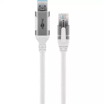 Goobay 74160 - Cavo adattatore di rete USB 3.0 Type-A Gigabit Ethernet 3 m - scheda di rete - 1.000 Mbit/s (74160)