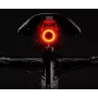 Rockbros Q5 Fanale posteriore nero per bici con sistema STOP intelligente