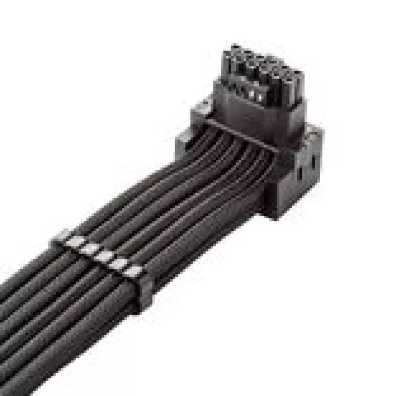 Cavo prolunga alimentazione PCIe CableMod C-Series Pro Variant A 90° 16-Pin su 2×8-Pin nero