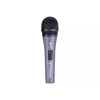 Microfono dinamico da canto Sennheiser e 825-S, cardioide, 40–15.000 Hz, XLR con cavo, corpo in metallo