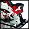 Sega Einhell TC-CS 1250 16,5 cm nero rosso