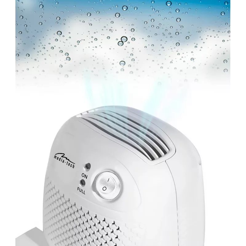 Deumidificatore MEDIA-TECH MA6529 MT6529 design compatto, asciugatura rapida