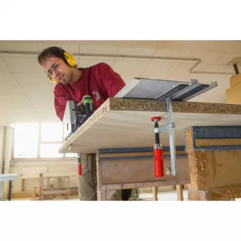 Morsetto da banco Bessey GTR 160/60 per carpenteria metallica, forza di serraggio 1600 N
