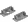 Tappi terminali per profilo a U 20 mm EUROLITE 51210867 argento