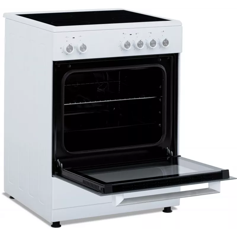 Simfer 6043SEDBB Piano cottura elettrico freestanding, 62 L, bianco