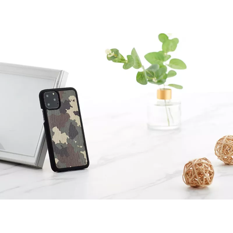 Custodia per smartphone man and wood per iPhone 11 Pro — camouflage nero custodia protettiva