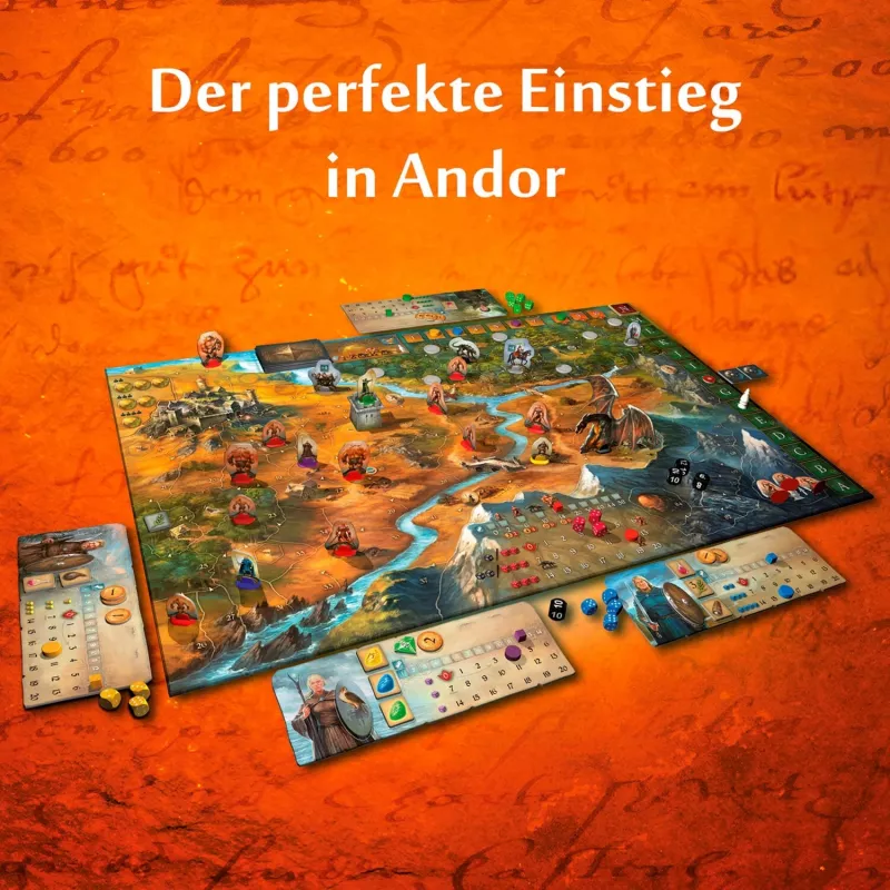 Kosmos Andor The Legends of Andor - Big Box gioco di carte viaggio/avventura