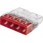 Connettore a morsetto Wago 4 poli 0,5–2,5 mm² 24 A 400 V