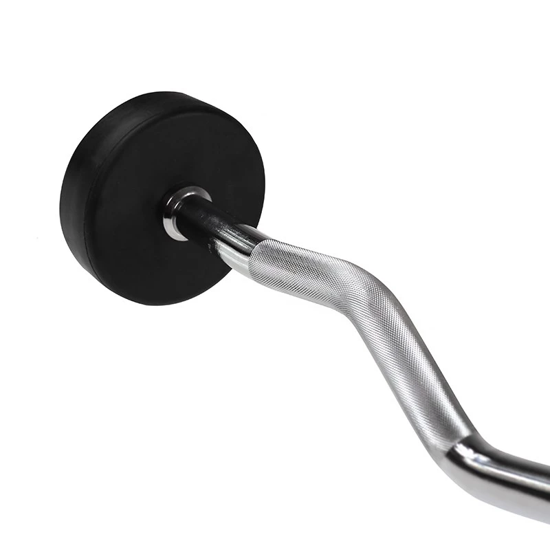 Bilanciere fisso gommato/impugnatura 10 kg HMS GSL10