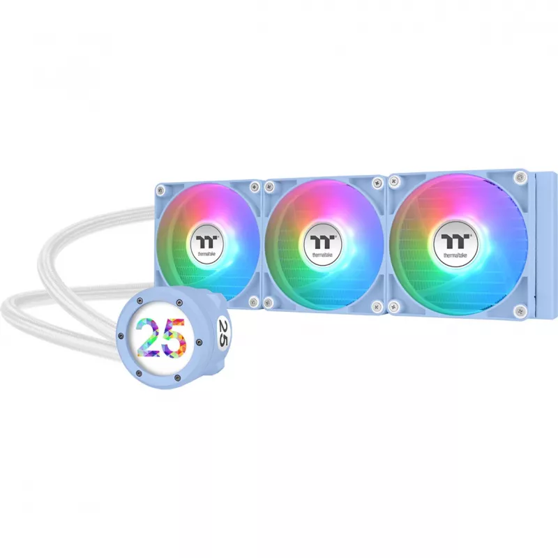 Dissipatore ibrido Thermaltake TH360 V2 Ultra ARGB 12 cm Blu 25,8 Sone