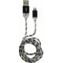 Cavo LC-POWER USB-Lightning-1M-8 1 m nero/argento, USB-A a Lightning (LC-C-USB-LIGHTNING-1M-8)