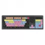 Tastiera Logickeyboard ASTRA 2 USB AZERTY inglese nera full-size 104 tasti