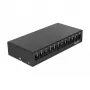 Patch panel DeLOCK keystone 12 porte nero