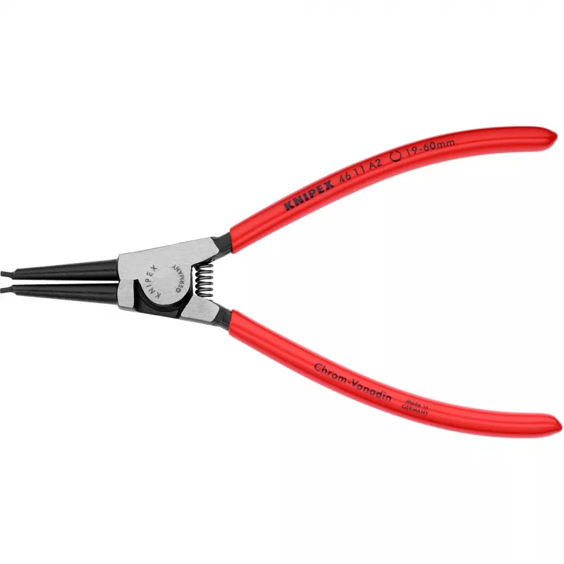 Knipex Set pinze per anelli di sicurezza 4 pz. in borsa arrotolabile 19-60mm