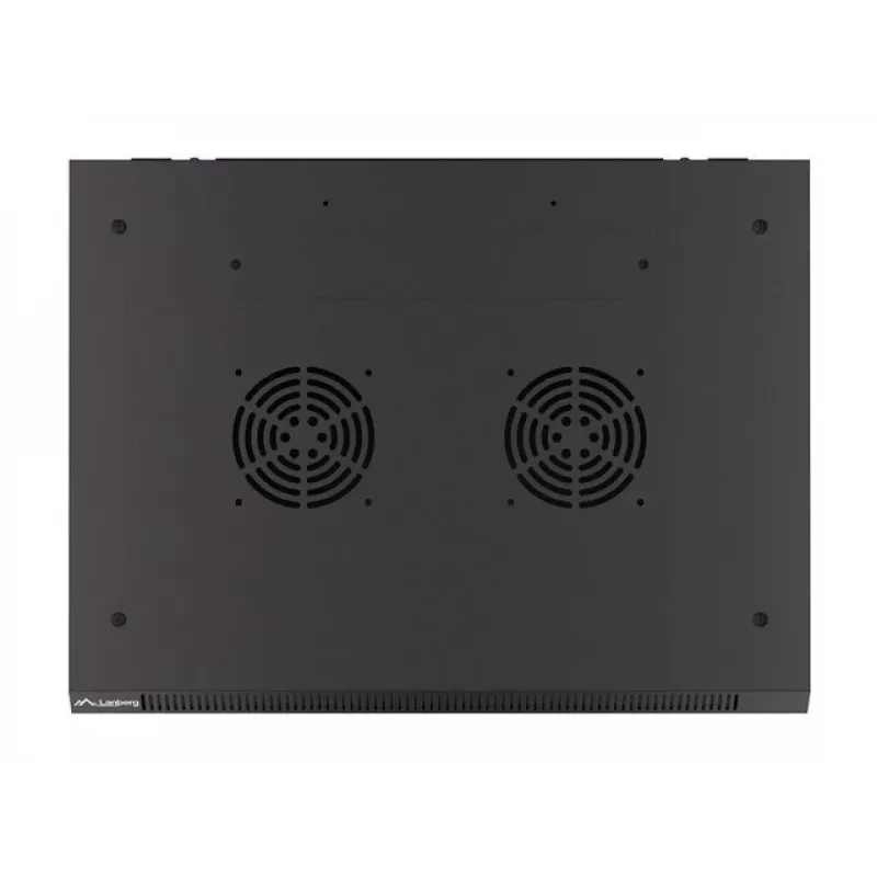 Armadio a parete Lanberg 19'' smontato piatto Pack 27U/600x450mm nero