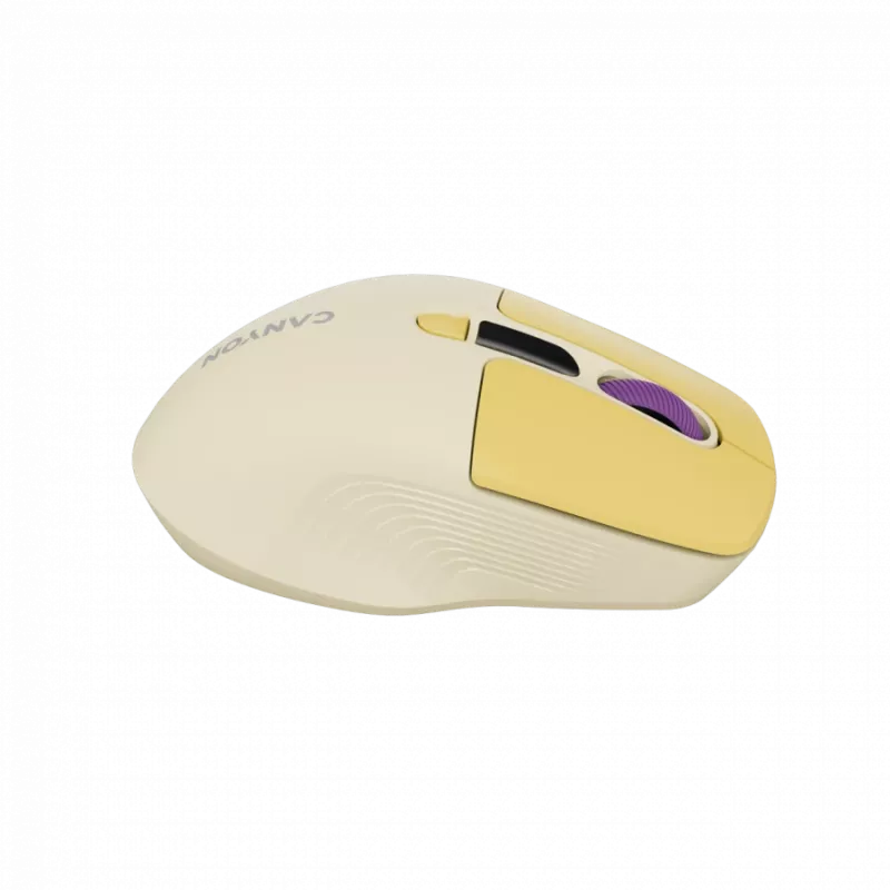 Canyon MW-26 – mouse ottico wireless 2in1 Bluetooth / 2,4 GHz – silenzioso – 6 tasti – 800/1200