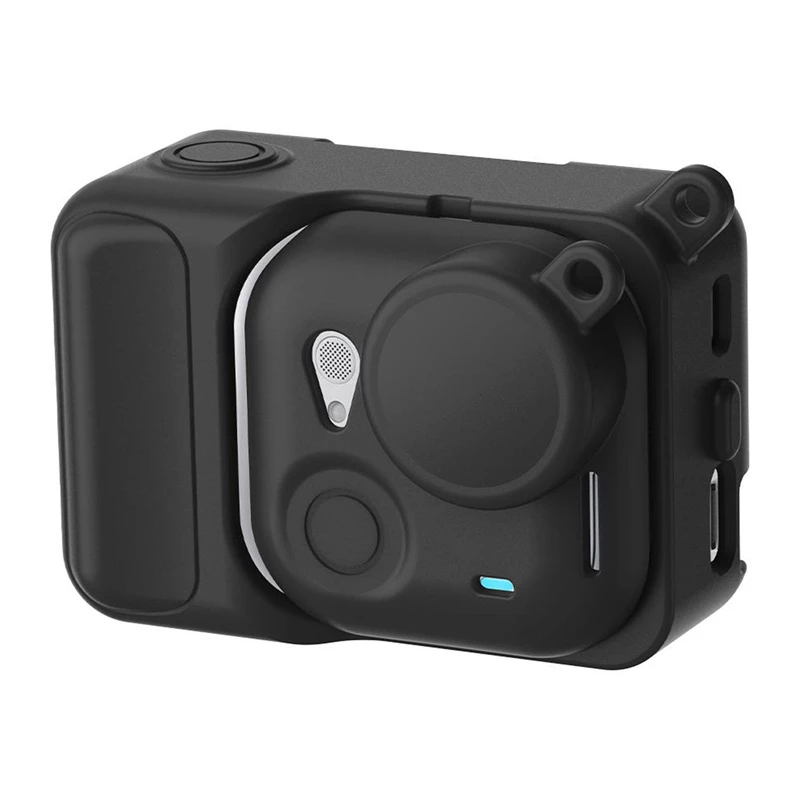 Custodia di protezione in silicone Puluz per Insta360 Go Ultra (nero)