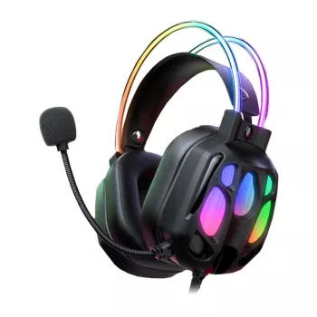 Cuffie da gaming Onikuma X89 — cuffie over-ear con filo, nero, modello X89