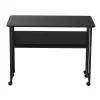 Tavolo pieghevole Maclean, nero, mobile 100x58 cm, max. 50 kg, MC-126 B