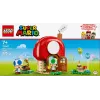Set LEGO Super Mario Party im Toad-Haus 72041 con funzioni di gioco interattive