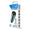 Caricabatterie da auto everActive CC-40Q QC3.0 60W, adattatore auto USB per ricaricare dispositivi mobili