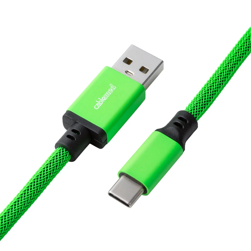 Cavo USB Cablemod CM-CKCA-CLG-KLG150KLG-R 1,5 m USB A USB C verde (CM-CKCA-CLG-KLG150KLG-R)