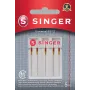 Confezione aghi per macchina da cucire SINGER Universal 80/12 per tessuti, 5 pezzi