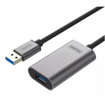 Cavo di prolunga attivo USB 3.0 Unitek, 10m, alluminio, Y-3005