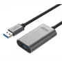 Cavo di prolunga attivo USB 3.0 Unitek, 10m, alluminio, Y-3005