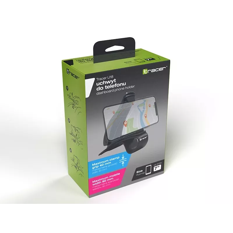 Supporto auto per cellulare Tracer U18