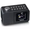 Lenco CR-625BK radiosveglia DAB+/FM con Bluetooth e ricarica wireless, nero