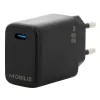 Caricabatterie per dispositivi mobili Mobilis 001380 universale nero AC ricarica rapida