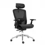 Expert 5.3 nero sedia girevole in mesh
