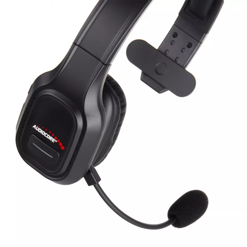 Cuffie Bluetooth con microfono Audiocore 74452 cancellazione del rumore microfono call center Google Siri ufficio senza fili