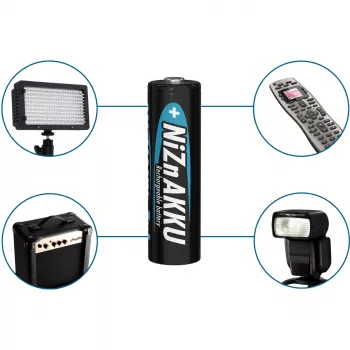 Batteria ricaricabile Ansmann 1322-0005 AA nichel-zinco NiZn