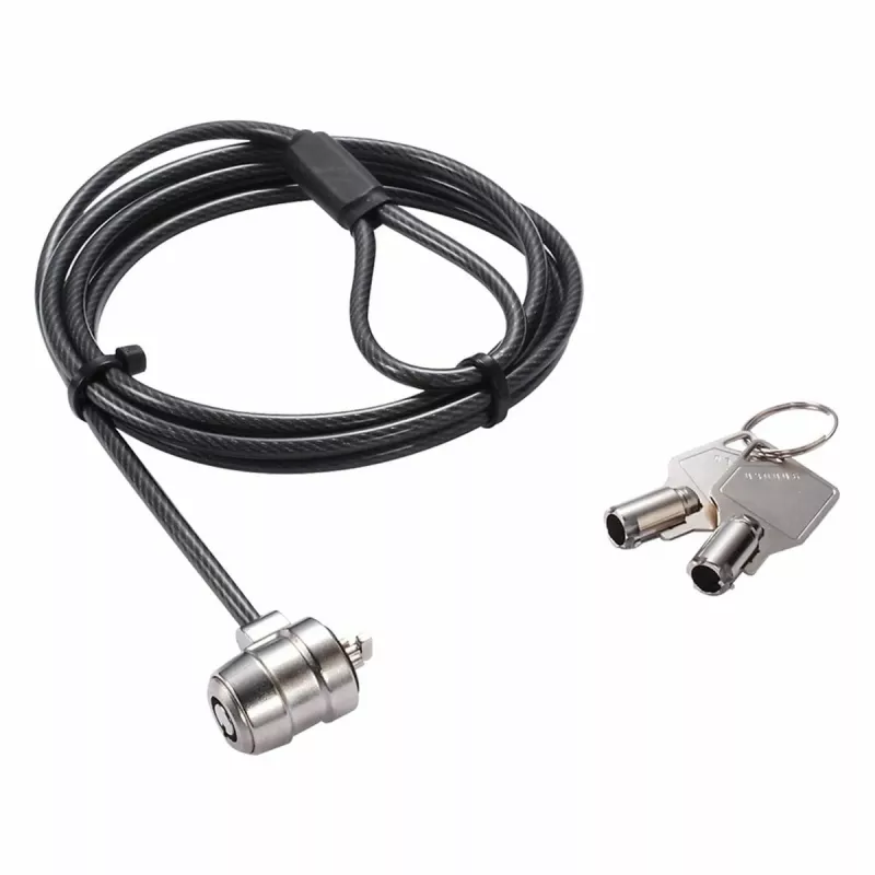 Dicota cavo di sicurezza T-Lock Base, con chiave, slot 3x7 mm