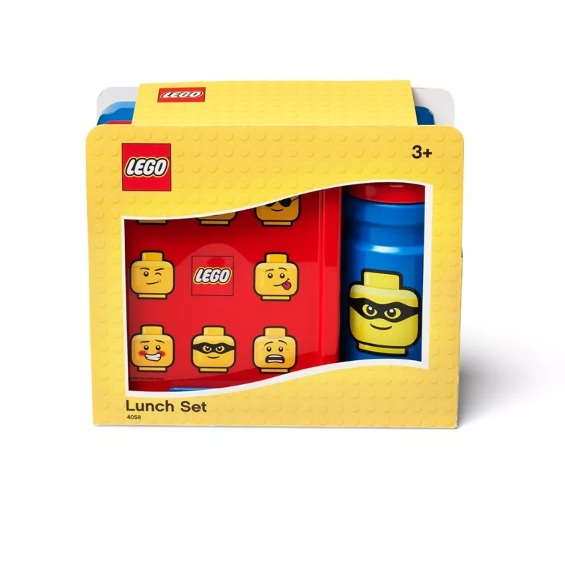 Set pranzo LEGO 40580001 Bright Blue – portapranzo e set borracce per bambini
