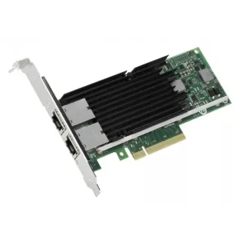 Intel Ethernet Converged Network Adapter X540-T2 - adattatore di rete - PCIe 2,1 x8 low-profile - 10Gb Ethernet x 2 (X540T2)