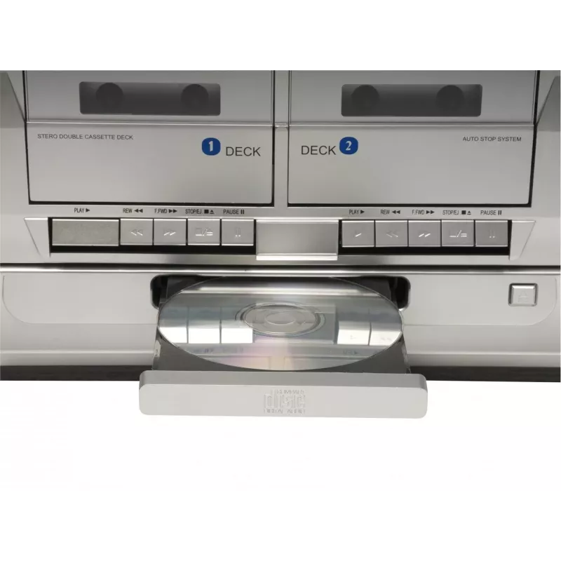 Denver MRD-166 centro musicale DAB+ con giradischi, lettore CD e cassette