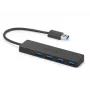 Hub USB Anker Innovations A7516016 USB 3.2 Gen 1 Type-A 5000 Mbit/s nero