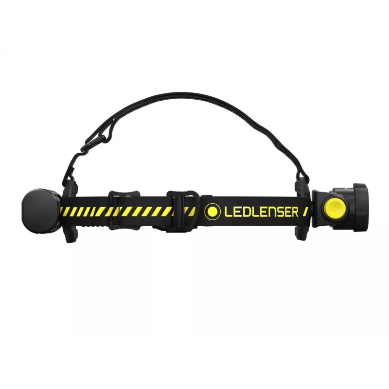 Ledlenser 502195 torcia nera, gialla torcia frontale LED