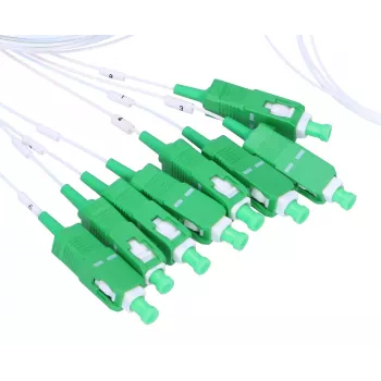 Splitter per cavo Extralink Splitter 1:8 PLC SC/APC 900µm 1,5m verde bianco