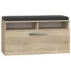 Scarpiera chiusa Top e Shop RIVA SZAFKA SONOMA — finitura rovere, 850×460 mm, truciolare 16 mm