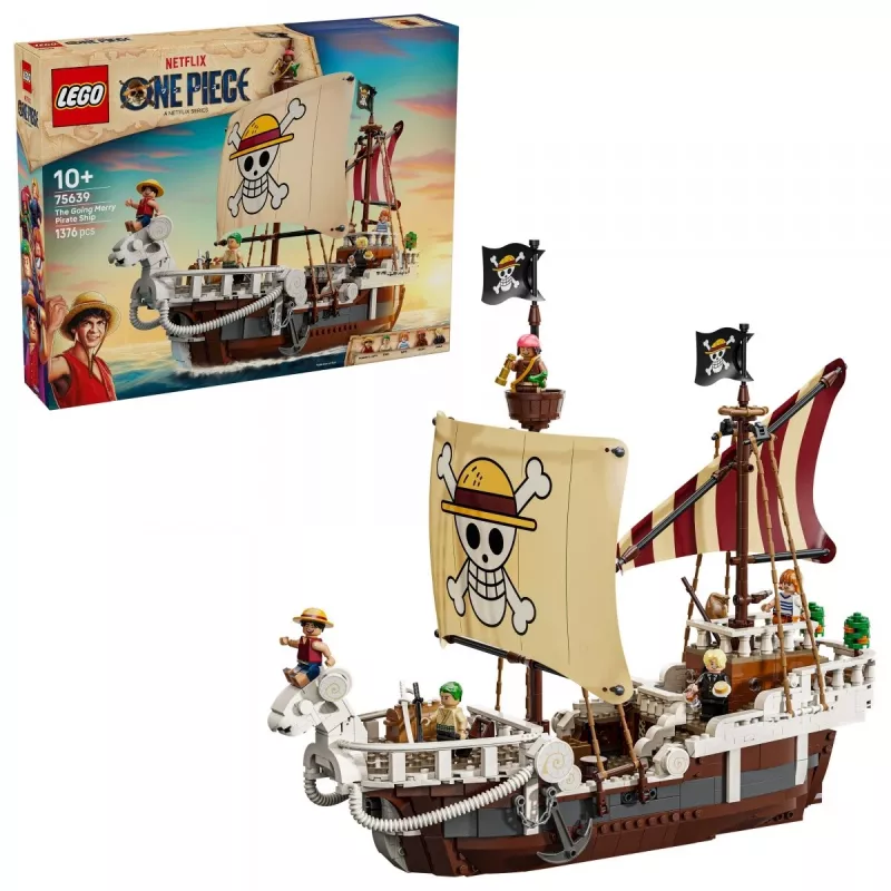 Set LEGO The Going Merry nave pirata 75639 — modello in mattoncini One Piece