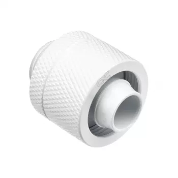 Raccordo Alphacool 17627 ottone bianco 27 mm altezza 2,2 cm diametro