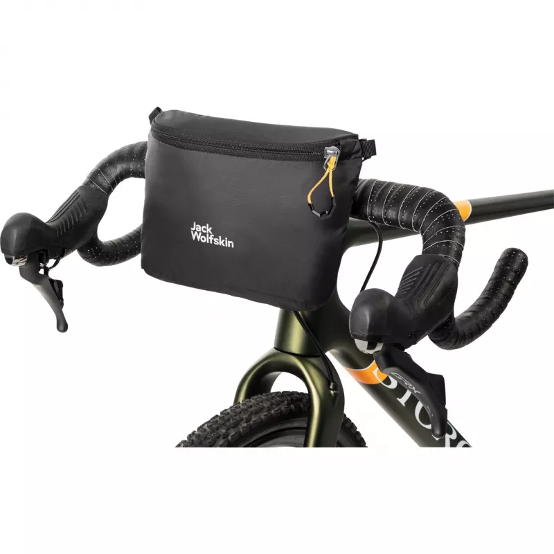 Morobbia Speedster 2in1, cesto/borsa per bici (nero, borsa da manubrio 1,5 L)